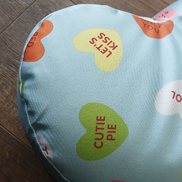 Conversation Heart Pillow - Picture 2 of 6